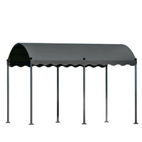 Gazebo 4x3m Party Marquee Outdoor Wedding Event Tent Iron Art Tent Grey Kings Warehouse 