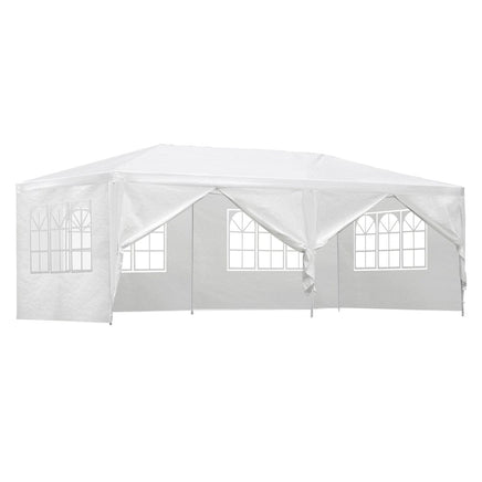 Gazebo Outdoor Marquee Wedding Gazebos Party Tent Camping White 3x6m Kings Warehouse 