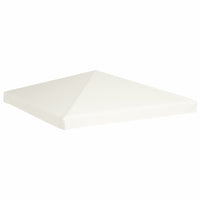 Gazebo Top Cover 310 g/m² 3x3 m Cream White Kings Warehouse 