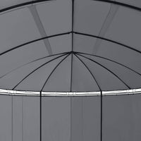 Gazebo with Curtains 530x350x265 cm Anthracite Kings Warehouse 