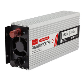 GENPOWER Pure Sine Wave 1500W/3000W 12V/240V Power Inverter Caravan Boat CarPlug Kings Warehouse 