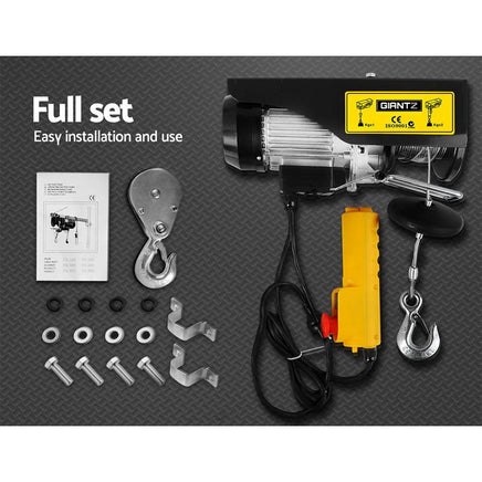 Giantz 1300w Electric Hoist winch Tools Kings Warehouse 