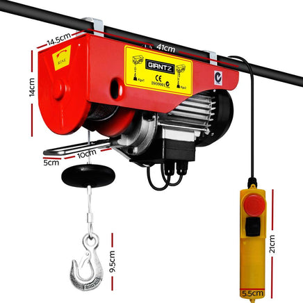 Giantz 1300w Electric Hoist winch Tools Kings Warehouse 