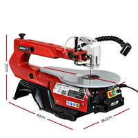 Giantz 16" 120W Scroll Saw Blades Variable Speed Saws Electric Lamps Scrollsaw Kings Warehouse 