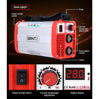 Giantz 280 Amp Inverter Welder DC MMA ARC IGBT Stick Portable Welding Machine Power Tools Kings Warehouse 