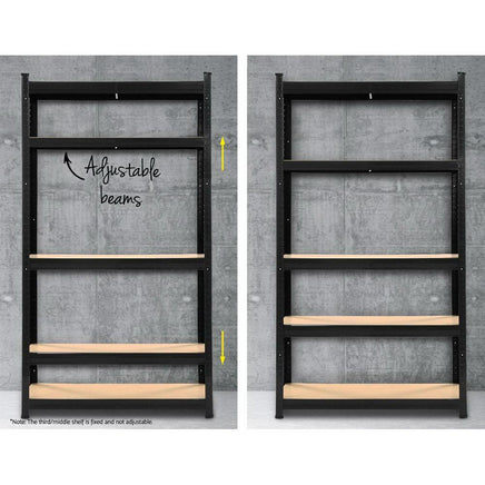 Giantz 2X1.8M Warehouse Shelving Garage Storage Racking Steel Metal Shelves Kings Warehouse 