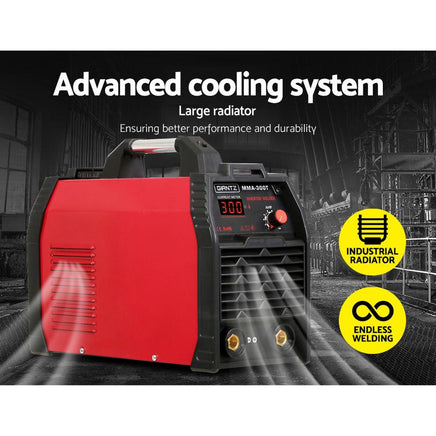 Giantz 300Amp Inverter Welder MMA ARC iGBT DC Gas Welding Machine Stick Portable Power Tools Kings Warehouse 