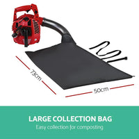 Giantz 36CC Petrol Blower and Vacuum - Orange & Black Kings Warehouse 