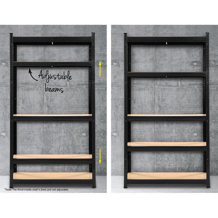 Giantz 3X1.8M Warehouse Shelving Garage Storage Racking Steel Metal Shelves Kings Warehouse 