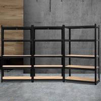 Giantz 3X1.8M Warehouse Shelving Garage Storage Racking Steel Metal Shelves Kings Warehouse 