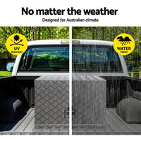 Giantz 62x40x50cm Aluminium Tool box Ute Generator Toolbox Truck Trailer Canopy Kings Warehouse 
