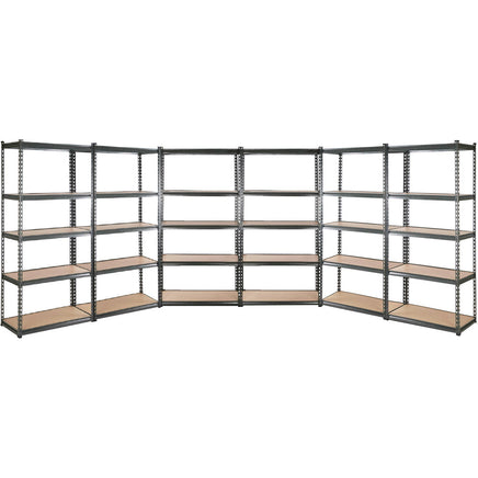Giantz 6X1.5M Garage Shelving Warehouse Rack Pallet Racking Storage Shelves Storage Supplies Kings Warehouse 