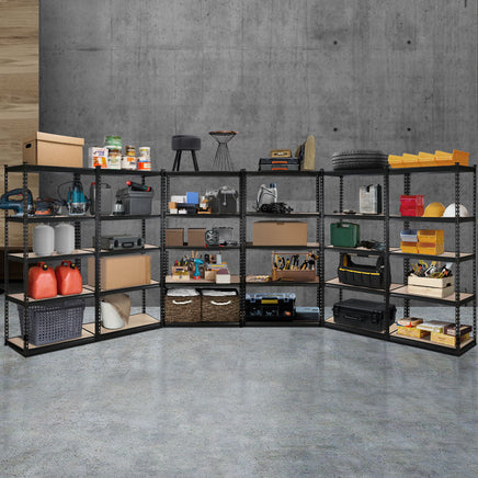 Giantz 6X1.5M Garage Shelving Warehouse Rack Storage Shelves Pallet Racking Storage Supplies Kings Warehouse 