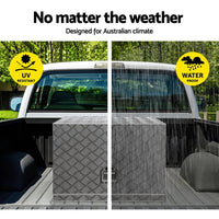 Giantz 75x50x55cm Aluminium Tool box Generator Toolbox Truck Ute Trailer Canopy Kings Warehouse 