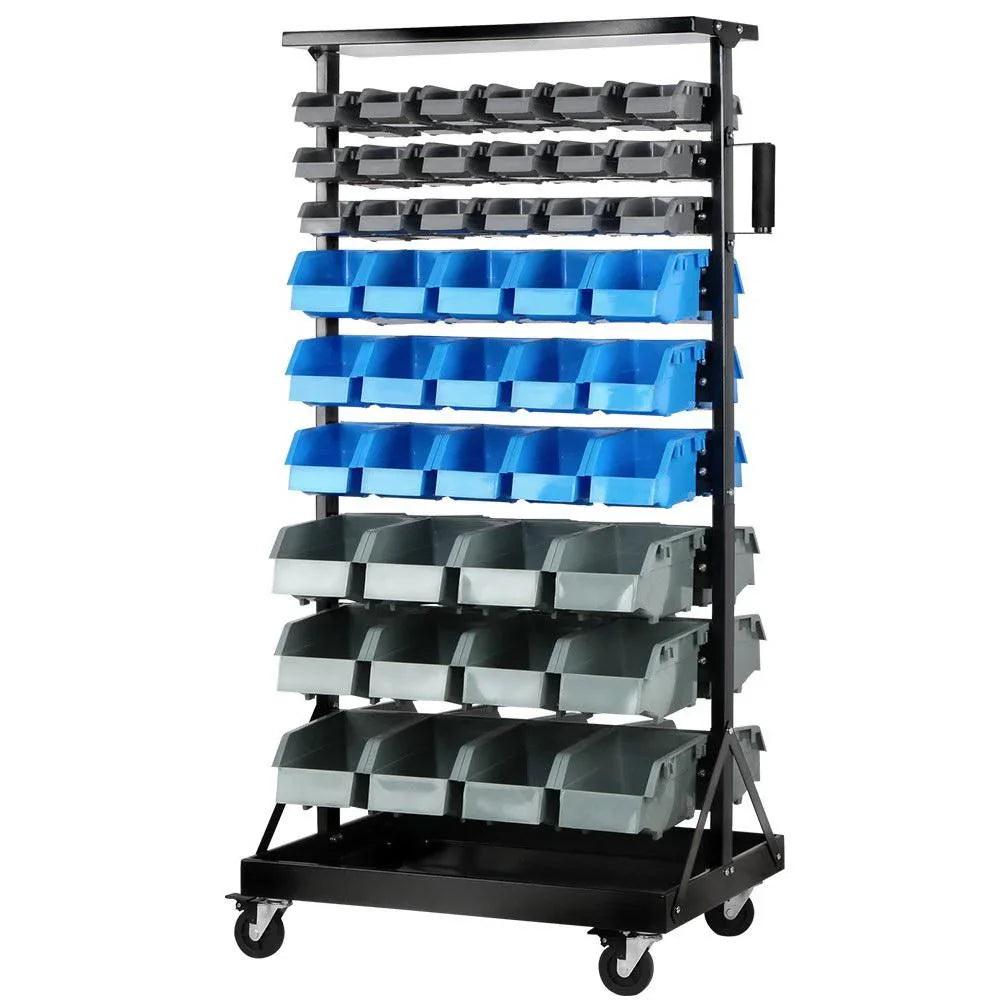 90 Bin Storage Rack Stand| KingsWarehouse