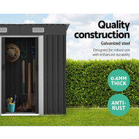 Giantz Garden Shed Outdoor Storage Sheds Tool Workshop 1.94x1.21M with Base garden sheds Kings Warehouse 
