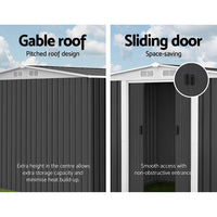 Giantz Garden Shed Outdoor Storage Sheds Tool Workshop 2.58X2.07M with Base garden sheds Kings Warehouse 