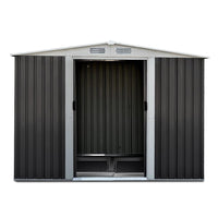 Giantz Garden Shed Outdoor Storage Sheds Tool Workshop 2.58X2.07M with Base garden sheds Kings Warehouse 