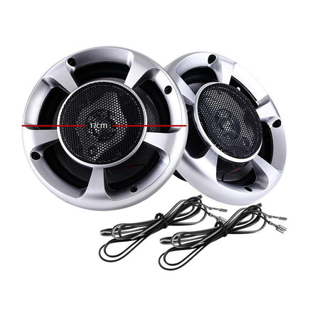 Giantz Set of 2 6.5inch LED Light Car Speakers Audio Kings Warehouse 