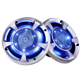Giantz Set of 2 6.5inch LED Light Car Speakers Audio Kings Warehouse 