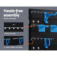 Giantz Spanner Holder Wrench Bin Rack Tool Screwdriver Organizer Garage Workshop Kings Warehouse 