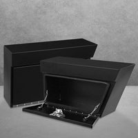 Giantz Ute Tool Box Right UnderTray Toolbox Under Tray Aluminium Underbody Tools Storage Kings Warehouse 
