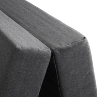 Giselle Bedding Double Size Folding Foam Mattress Portable Bed Mat Dark Grey Kings Warehouse 