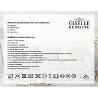 Giselle Bedding Electric Throw Rug Flannel Snuggle Blanket Washable Heated Grey and White Checkered Bedding Kings Warehouse 