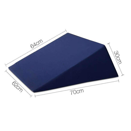 Giselle Bedding Foam Wedge Back Support Pillow - Blue Kings Warehouse 