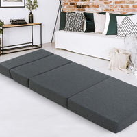 Giselle Bedding Folding Mattress Foldable Portable Bed Floor Mat Camping Pad Kings Warehouse 