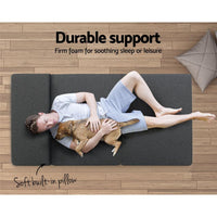 Giselle Bedding Folding Mattress Foldable Portable Bed Floor Mat Camping Pad Kings Warehouse 