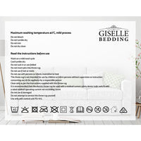 Giselle Bedding Heated Electric Throw Rug Fleece Sunggle Blanket Washable Silver Bedding Kings Warehouse 