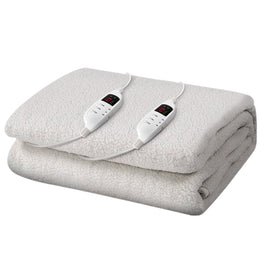 Giselle Bedding King Size Electric Blanket Fleece Bedding Kings Warehouse 