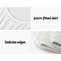 Giselle Bedding King Size Electric Blanket Fleece Bedding Kings Warehouse 