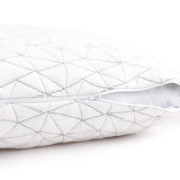 Giselle Bedding Set of 2 Rayon Single Memory Foam Pillow Kings Warehouse 