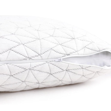 Giselle Bedding Set of 2 Rayon Single Memory Foam Pillow Kings Warehouse 