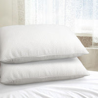 Giselle Bedding Set of 2 Visco Elastic Memory Foam Pillows Bedding Kings Warehouse 