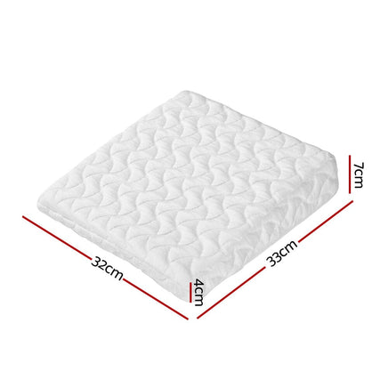 Giselle Wedge Pillow Memory Foam Baby Pillows Bed Cushion Neck Back Support Kings Warehouse 