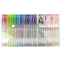 Glitter Gel Pens (100 pack) with 2.5X More Ink - Craft, Kids & Adult Colouring KingsWarehouse 