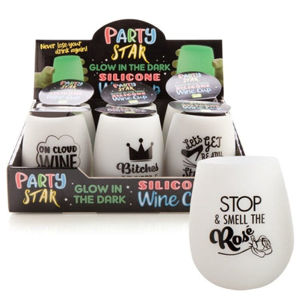 Glow In The Dark Wine Cup - One Design Chosen At Random Kings Warehouse 