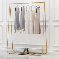 Gold Clothing Retail Shop Commercial Garment Display Rack Kings Warehouse 