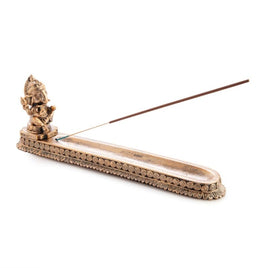 Gold Ganesha Incense Burner Kings Warehouse 
