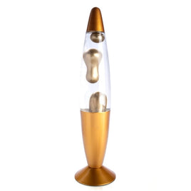 Gold Metallic Magma Motion Lamp Kings Warehouse 
