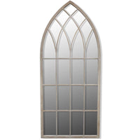 Gothic Arch Garden Mirror 50 x 115 cm for Both Indoor and Outdoor Use Kings Warehouse 