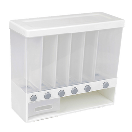 Grain Container Cereal Dispenser 10L Dry Food Rice Flour Storage Box Wall Kings Warehouse 