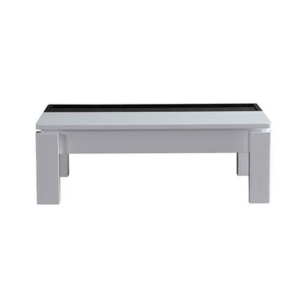 Grandora Coffee Table Black & White Glossy Colour Living Room Kings Warehouse 