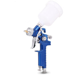 Gravity Mini HVLP Spray Gun 125mL 0.8mm Air Nozzle Low Pressure Painting Sprayer Kings Warehouse 