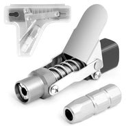 Grease Gun Coupler Quick Release & Lock 1/8  NPT Rated 10,000 PSI Storage Case Kings Warehouse 