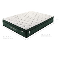 Green Tea Cool Gel Memory Foam Mattress 36cm 5 Zone King Single mattresses Kings Warehouse 
