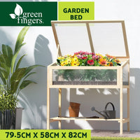 Greenfingers Garden Bed Raised Wooden Planter Box Vegetables 79.5x58x82cm garden supplies Kings Warehouse 